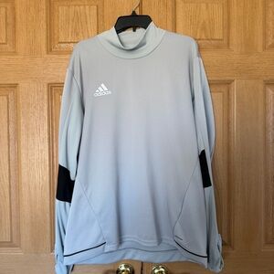 Adidas Light Gray Climalite Top